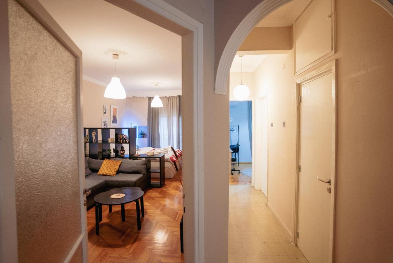 Charming 85Sqm Apartment With Panoramic City-Views Selanik Dış mekan fotoğraf